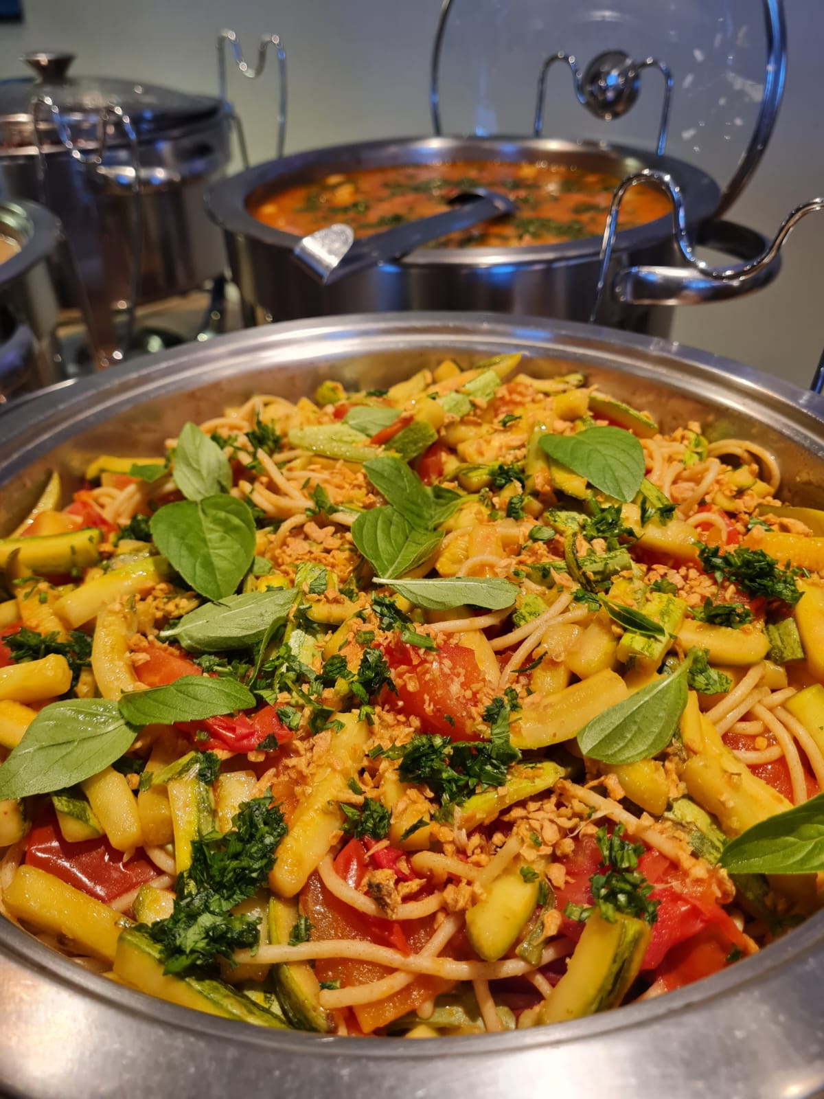 Prato especial do buffet